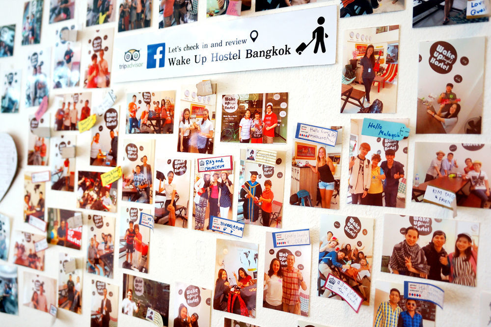 Wake Up Hostel Bangkok Exterior foto